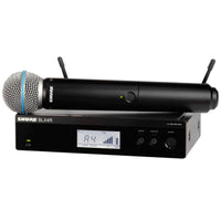 Thumbnail for MICROFONO SHURE INALAMBRICO C/RECEPTOR DE RACK, BLX24R/B58-J11