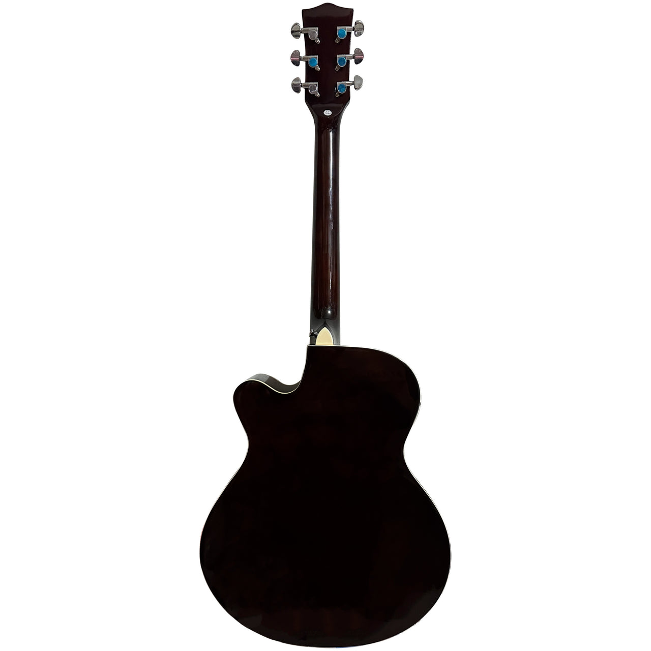 Guitarra Acustica Bamboo Ga-40-sb-q-ar Sunburst Con Funda 40 Pulgadas