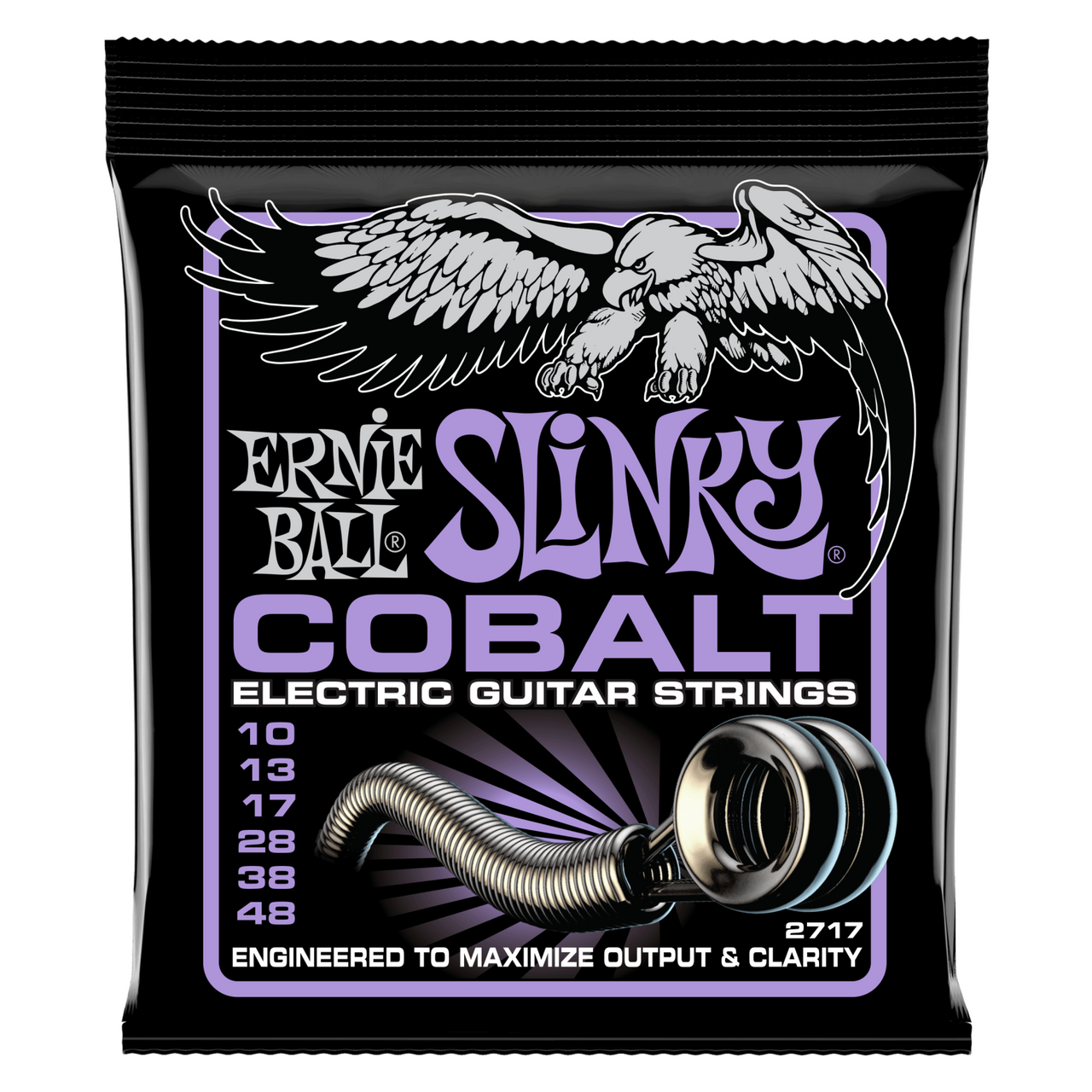 Encordadura Ernie Ball P/guit. Elect. Ultra Slinky Cob.  010-048, 2717