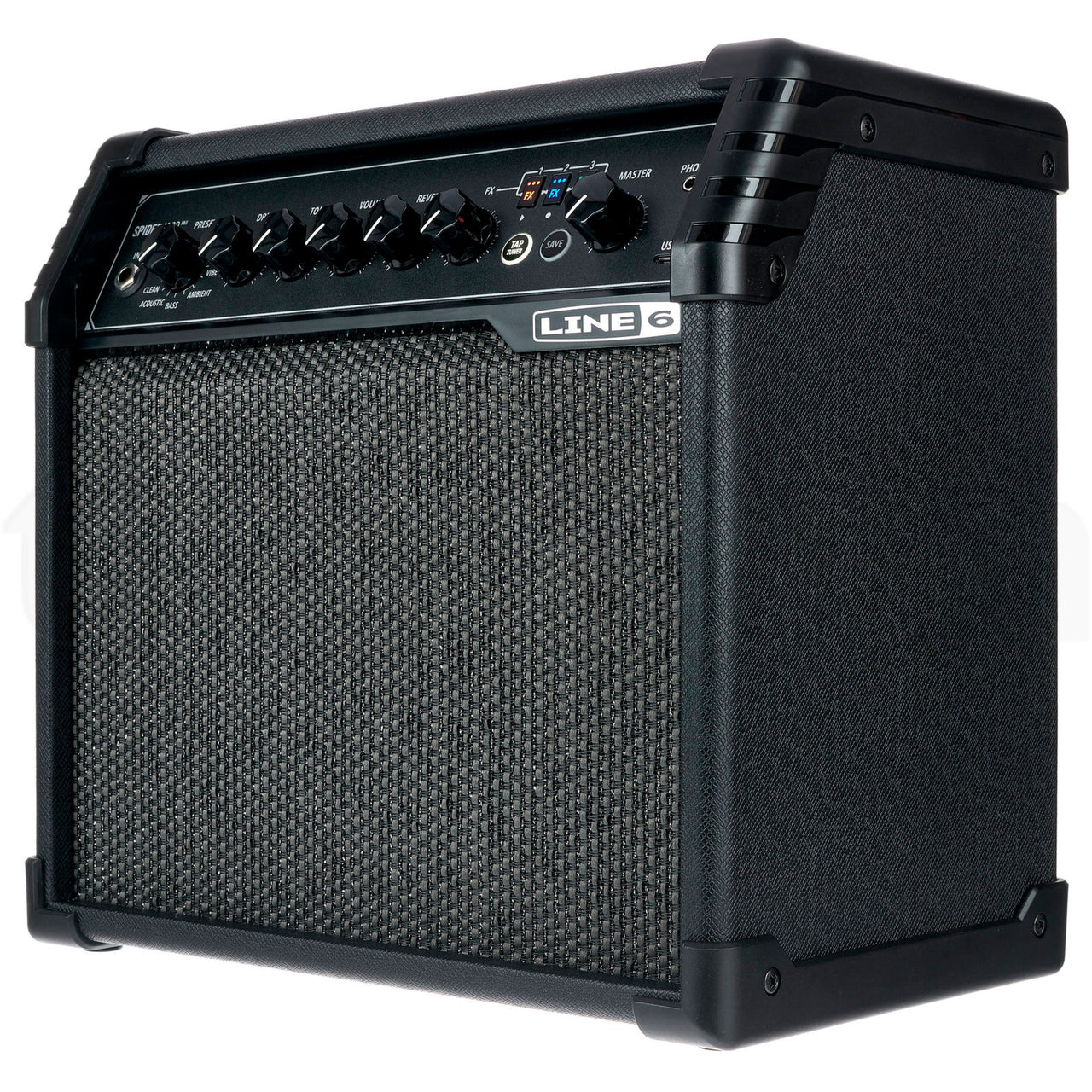 AMPLIFICADOR LINE 6 P/GUITARRA ELECTRICA SPIDER V 20W, SPDRV20MKII