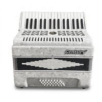 Thumbnail for Acordeon Century Cnac036 32 Teclas 32 Bajos Blanco C1306-1w