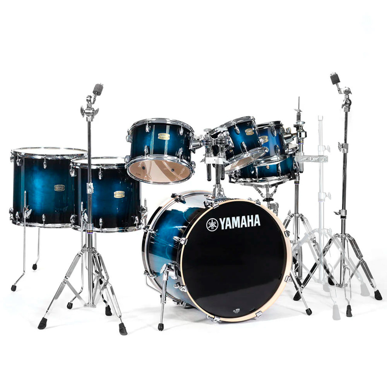 Bateria Yamaha Scb2fs7dbs Stage Custom 7 Piezas Deep Blue Sunburst