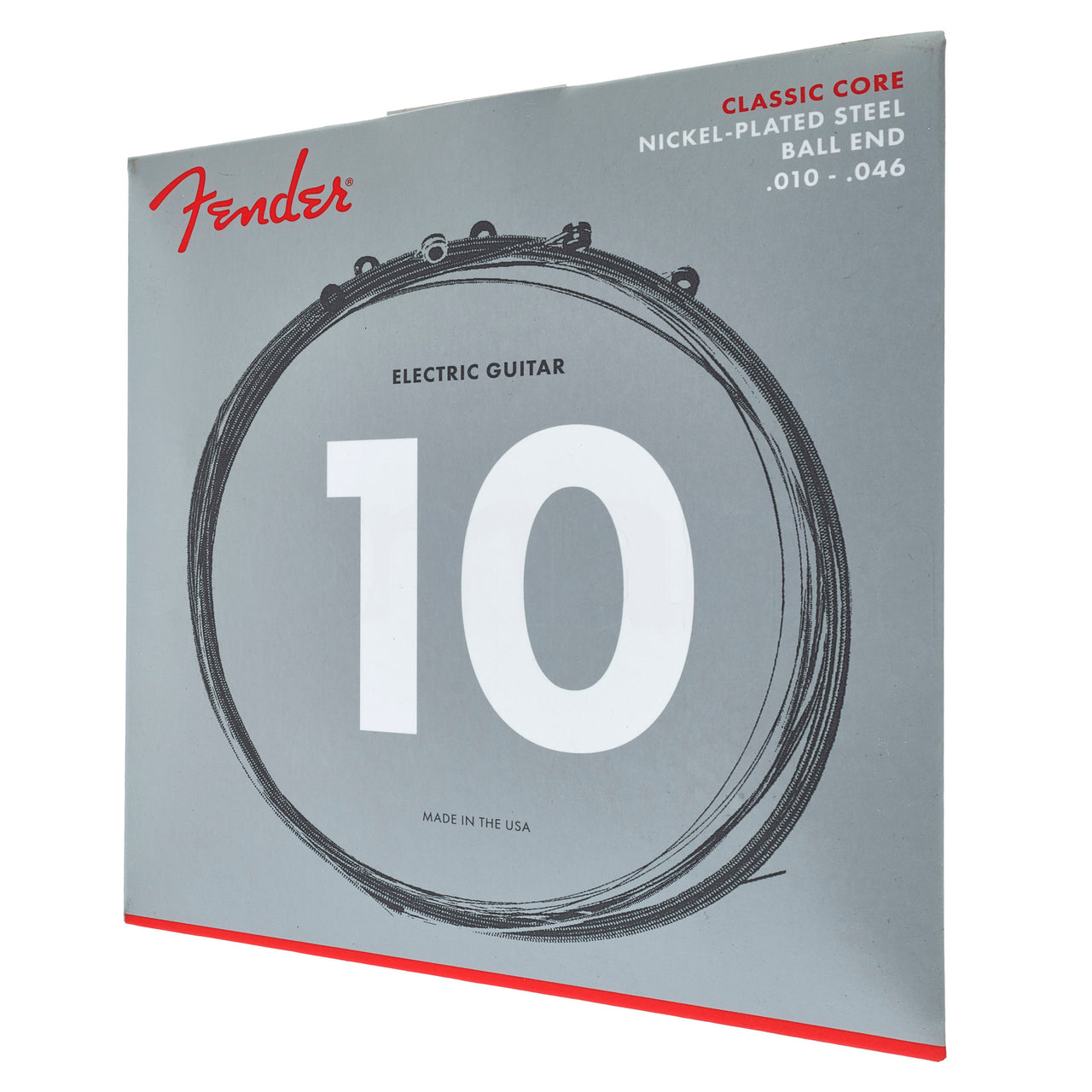 ENCORDADURA FENDER P/GUITARRA ELECTRICA 10-46, 255R, 0730255406