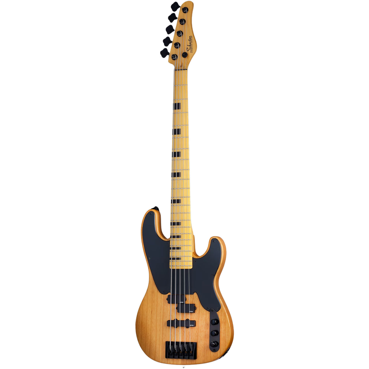 Bajo Schecter Electrico Model-t Session-5 Aged Natural Satin 5 Cuerdas