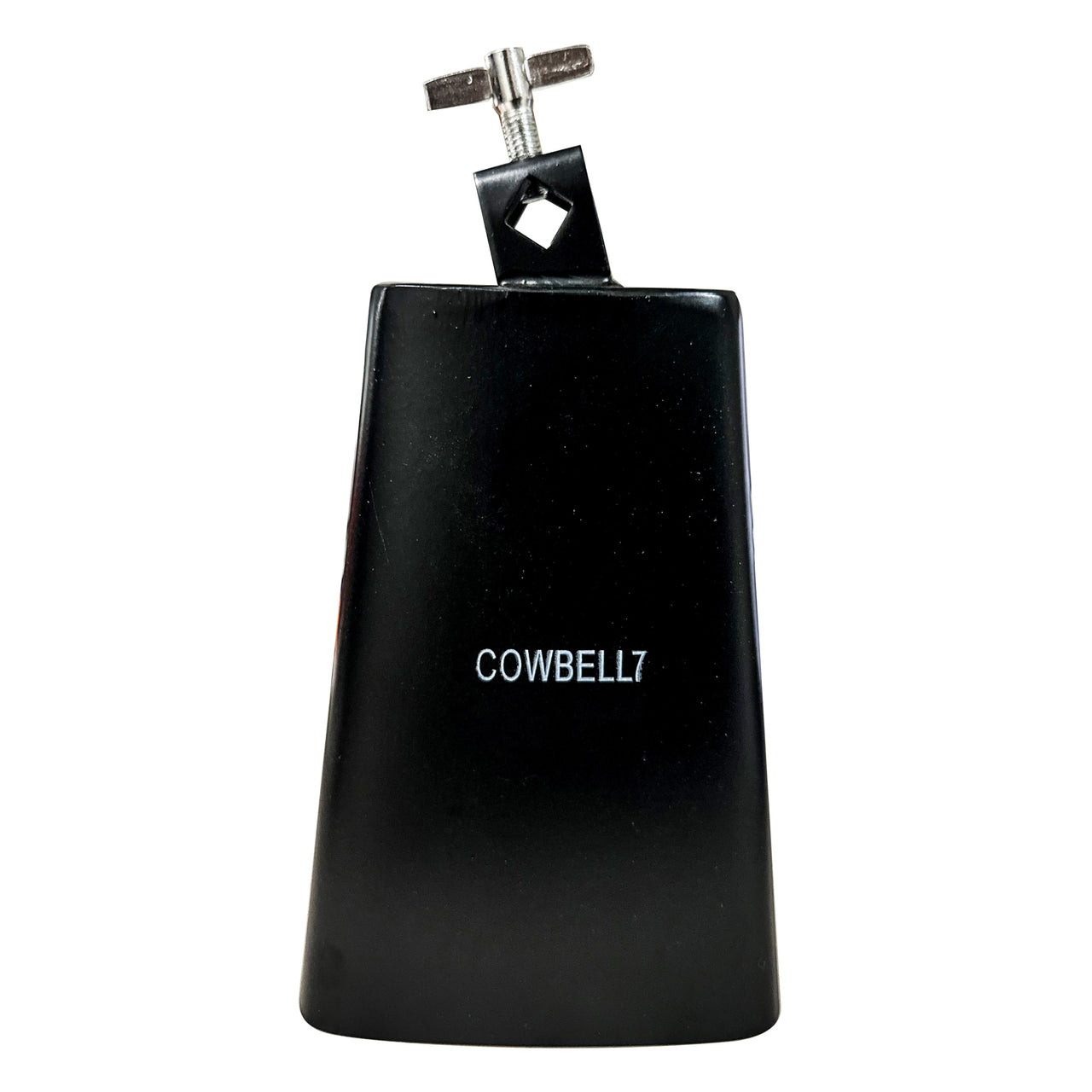 Cencerro Alde Audio Cowbell7 De Metal Color Negro 7 Pulgadas
