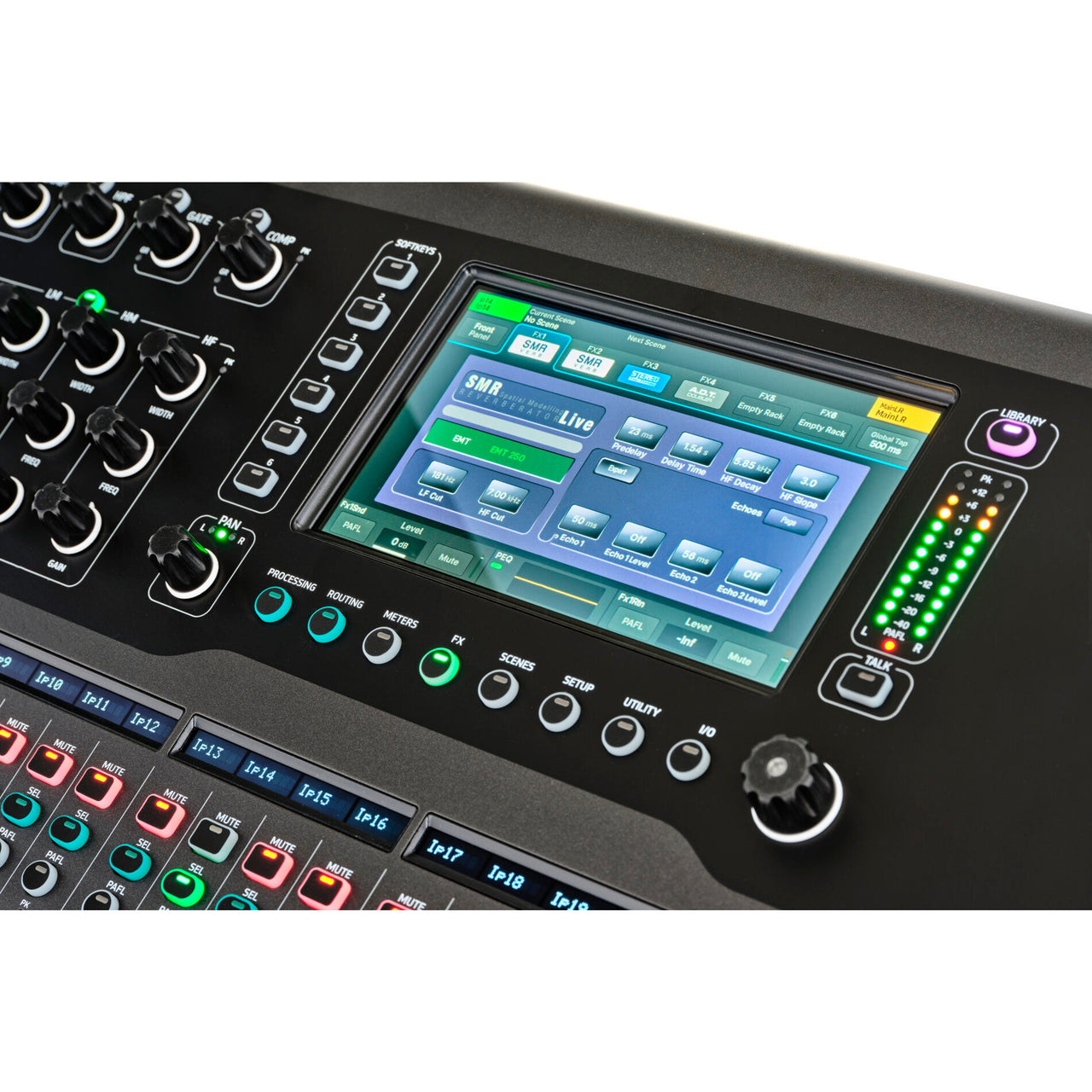 Mezcladora Allen & Heath Digital Qu-6d Con Dante 24 Preamps
