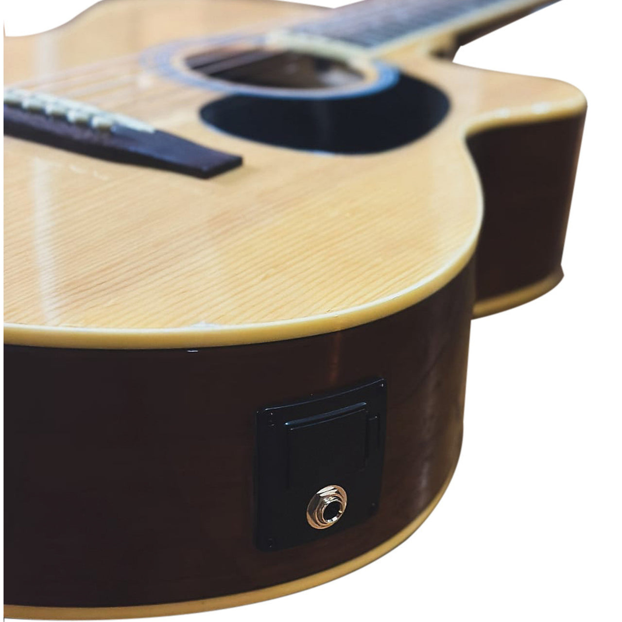 Guitarra Electroacustica Aria Afn-15ce N Natural