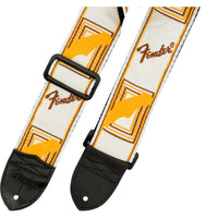 Thumbnail for Thaly Fender P/guitarra White/brown/yellow Mono Strap, 0990683000