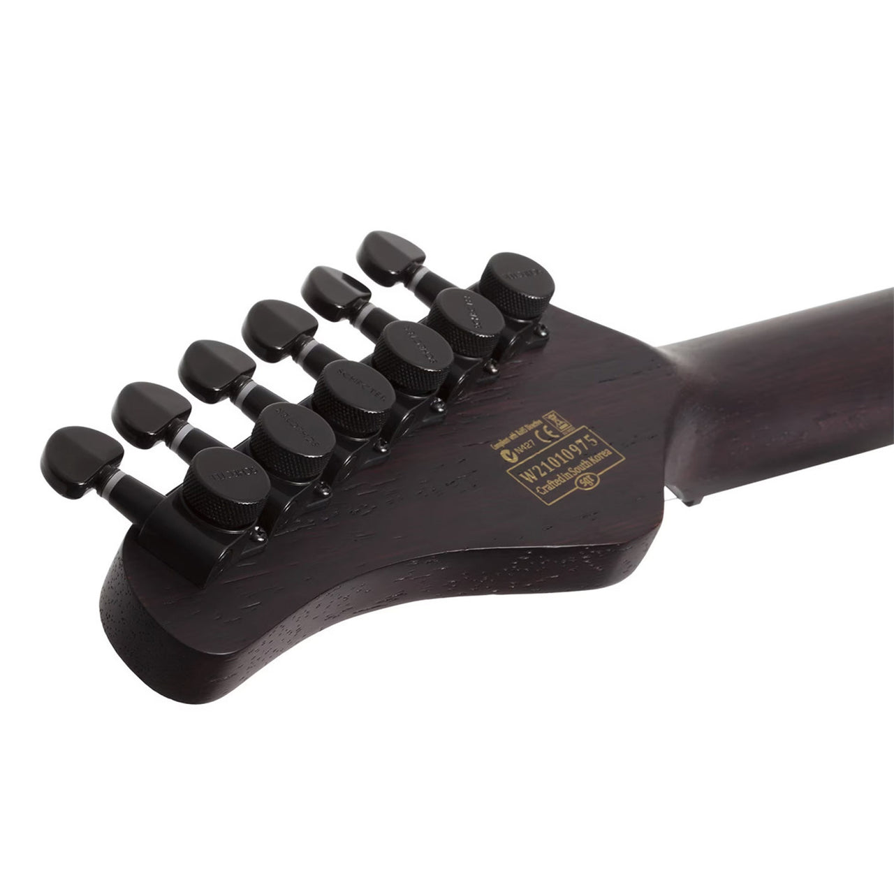Guitarra Schecter Elect. Svss Exotic Black Limba