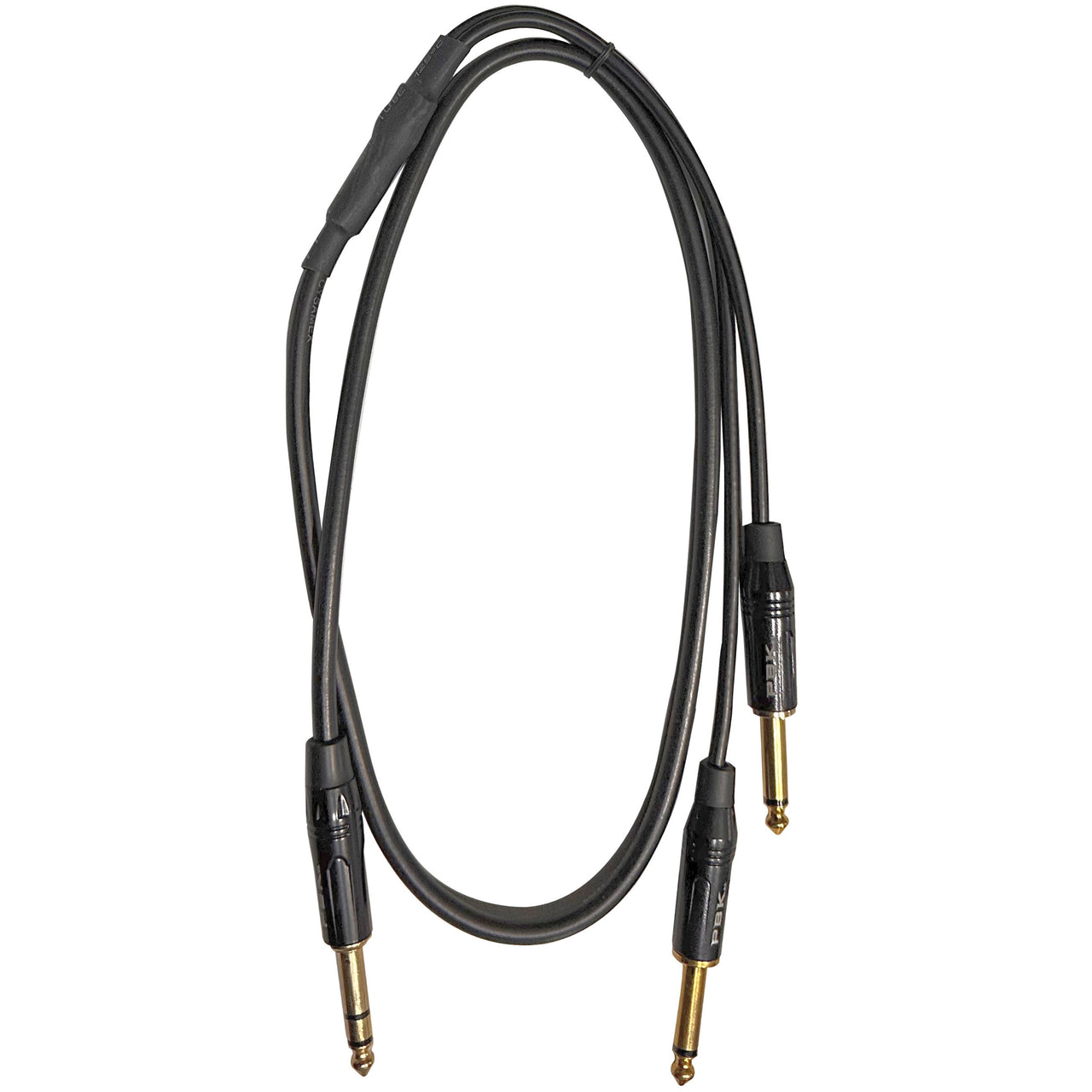 Cable Life 2pp-1in De Inserto 1 Plug 1/4 St A 2 Plug 1/4 Mono