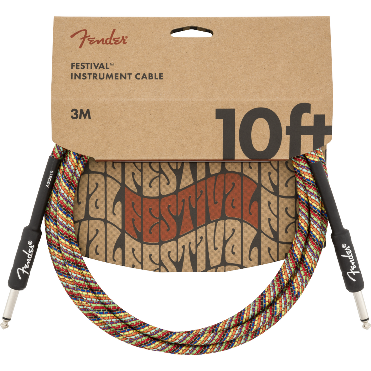 CABLE FENDER P/INSTRUMENTO PLUG A PLUG 3 MTS, 0990910299