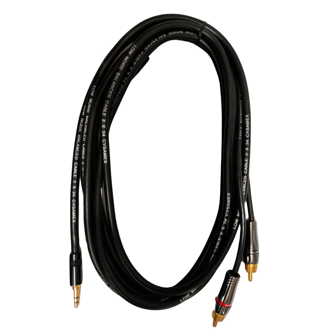 Cable Life 2rpin-3 Plug 3.5 Stereo A 2 rca 3 Metros