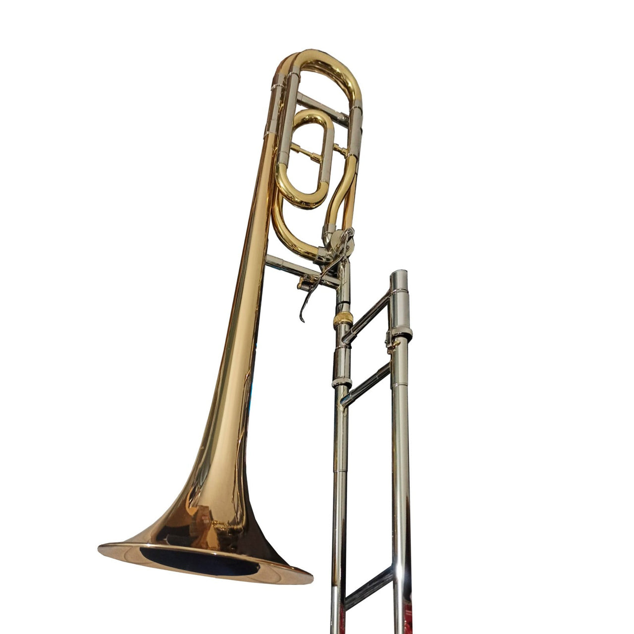Trombon Vara Silvertone Tenor Transpositor Sib/fa Comb, Sltb025