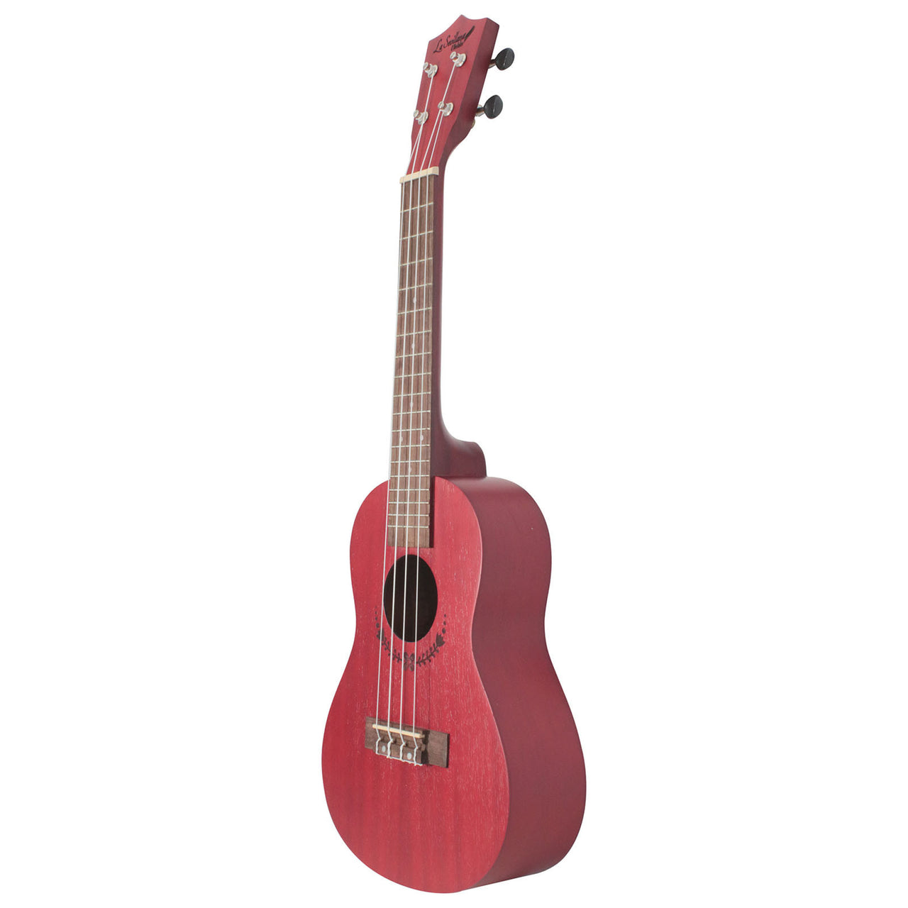 Ukelele La Sevillana Svuke-50c Concierto Rojo