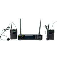 Thumbnail for Sistema microfonos Inalambricos Inovaudio Il-102 Receptor Dos Bodypack Dos Diadema UHF