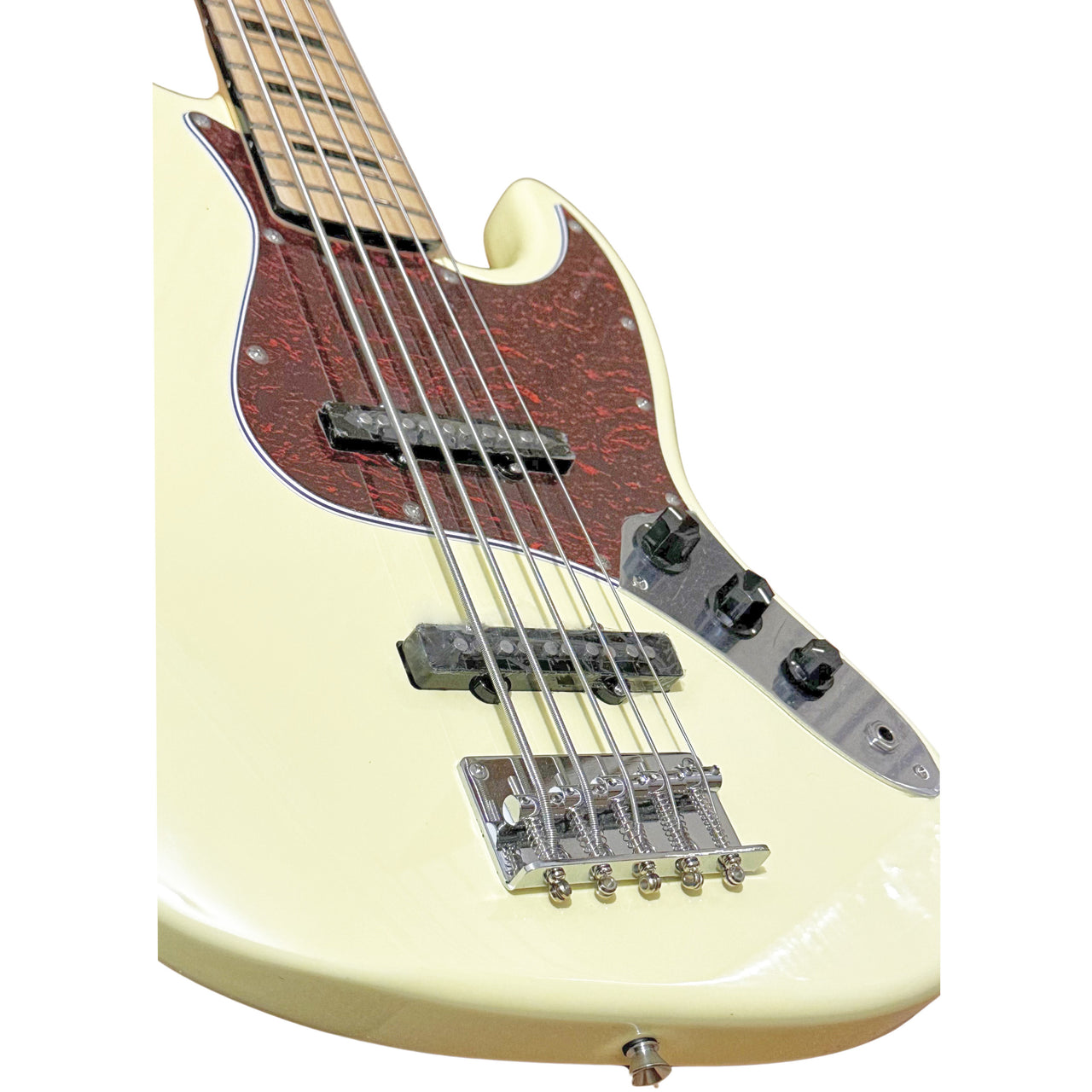 Bajo Electrico Tagima Tjb-5-owh-lf-tt 5 Cuerdas Blanco