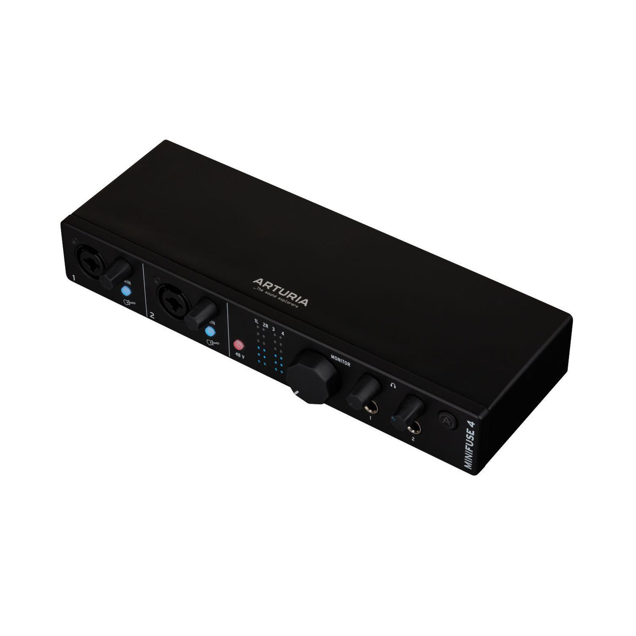Interfaz Arturia De Audio Usb Minifuse 4 Black, Minifuse4b