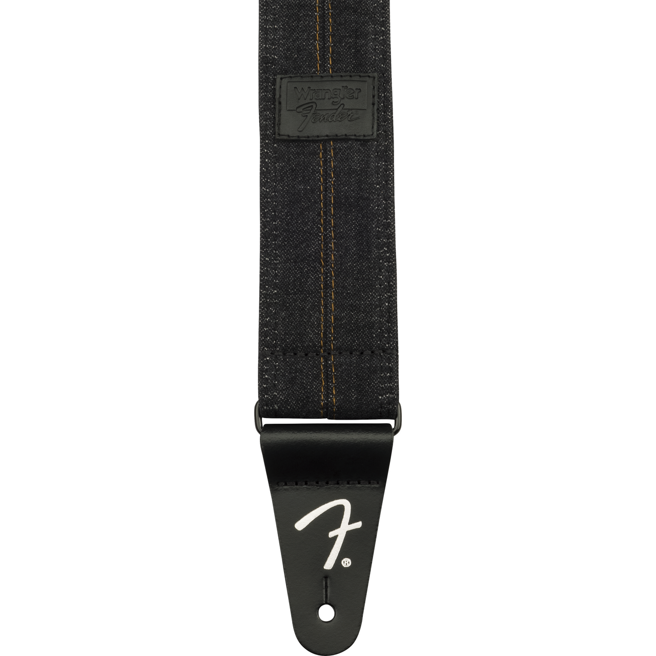 Thaly Fender Para Guitarra Fender x Wrangler Denim Strap Washed Black Stitch 0990638004