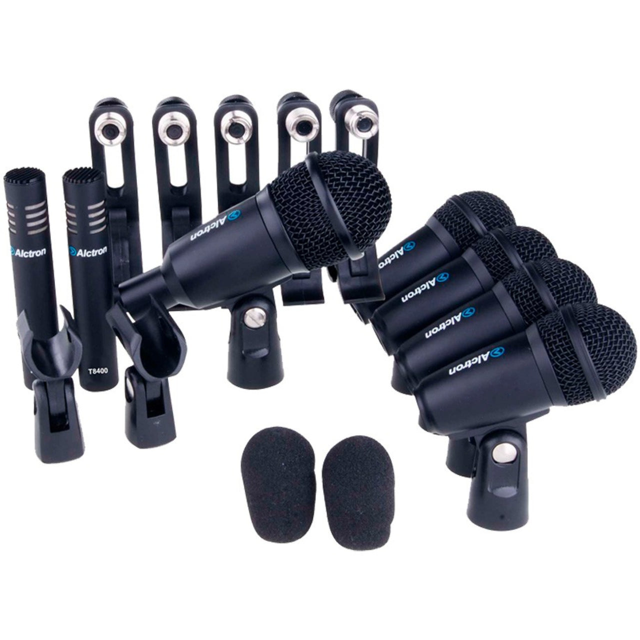 Paquete De Microfono Alctron P/bateria 7pzas, T8400