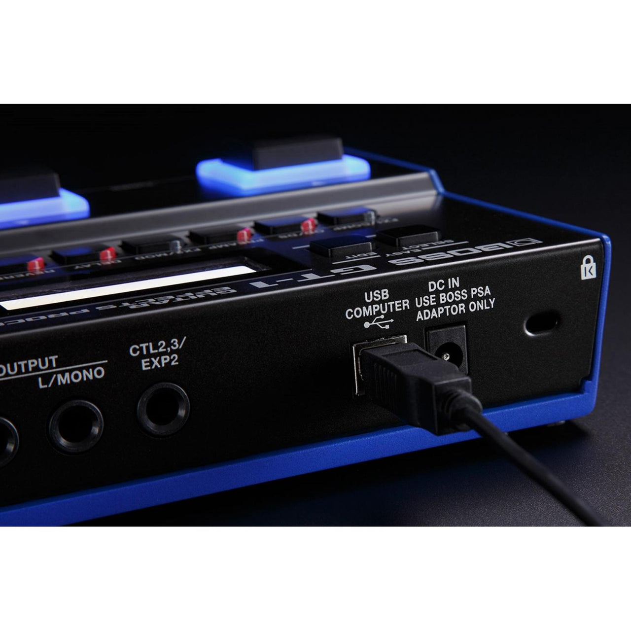 PEDALERA PROCESADOR DE EFECTOS BOSS P/GUITARRA, GT-1