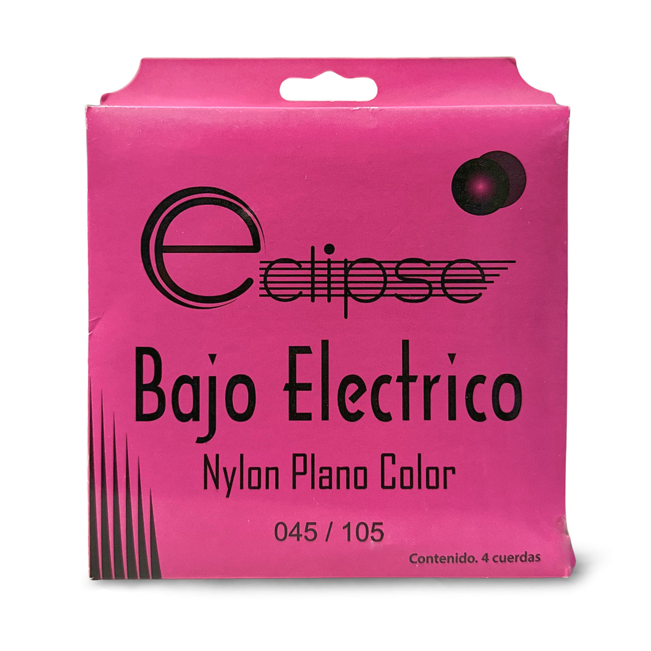 Encordadura Eclipse Bxc-4v Para Bajo Electrico Nylon 4 Cuerdas Verde