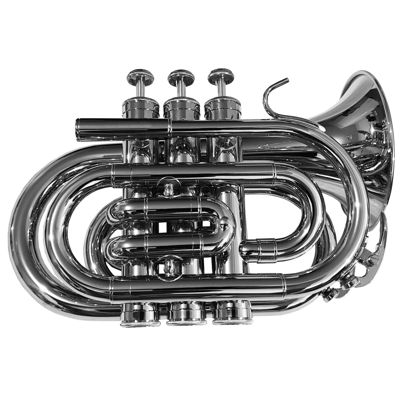 Trompeta Pocket Silvertone Niquelada Sltp002