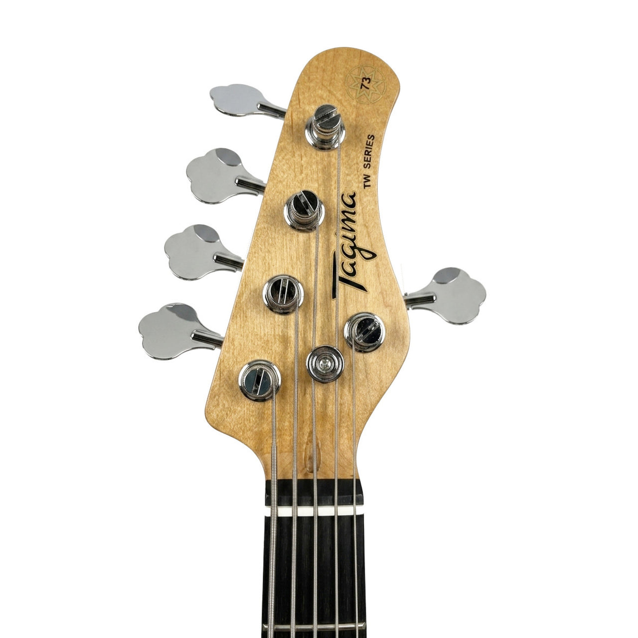 Bajo Electrico Tagima Tw-73-5-owh-df-awh 5 Cuerdas Blanco Vintage