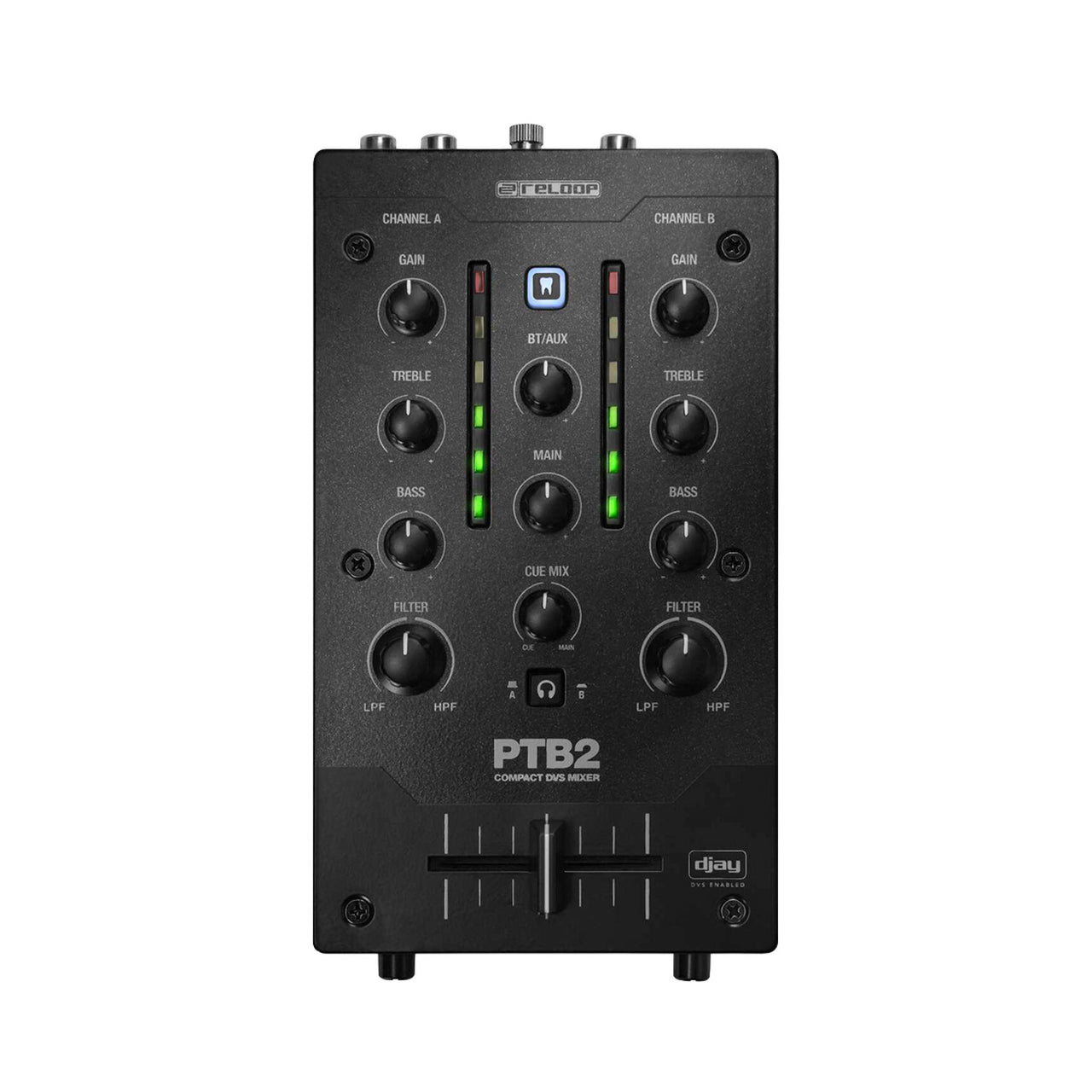 Mezcladora Portátil Para Dj Reloop Mod. Ptb-2