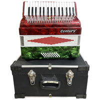 Thumbnail for Acordeon Century Cnac037 32 Teclas 32 Bajos C1306-1b Bandera