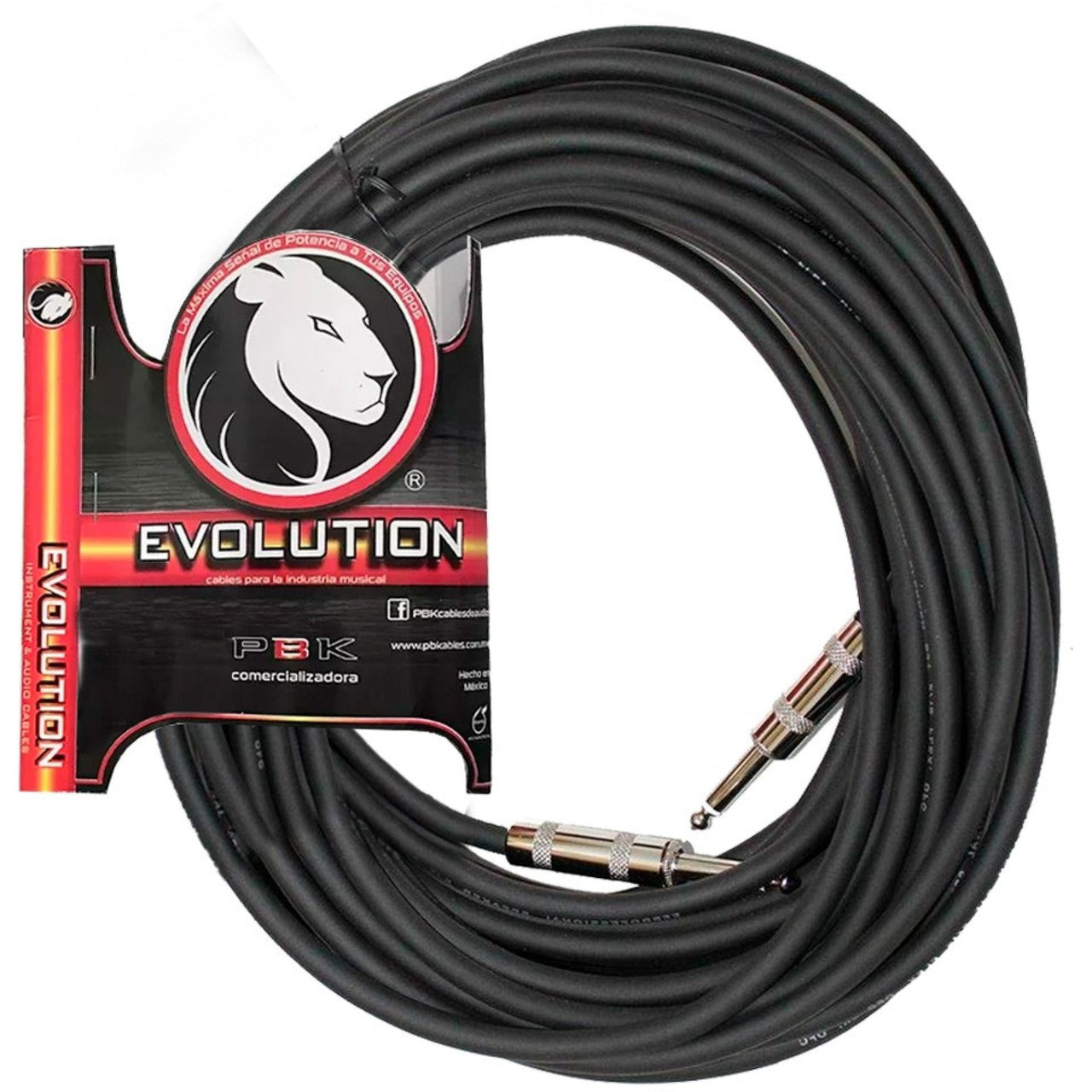 Evolution Plug In Cable Evolution Plug A Plug 10 Mts. – Musicales Doris