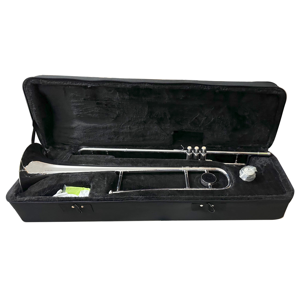 Trombon De Embolos Mwtbe01s Martinz Sib Plateado