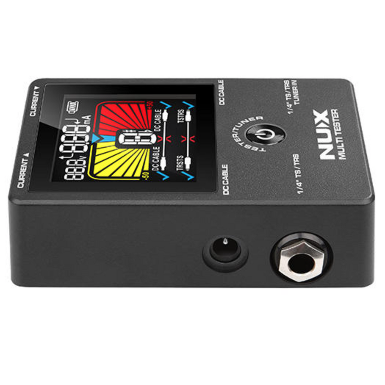 Probador De Cables Nux Nmt-1 Para Guitarra 4 En 1 Con Afinador
