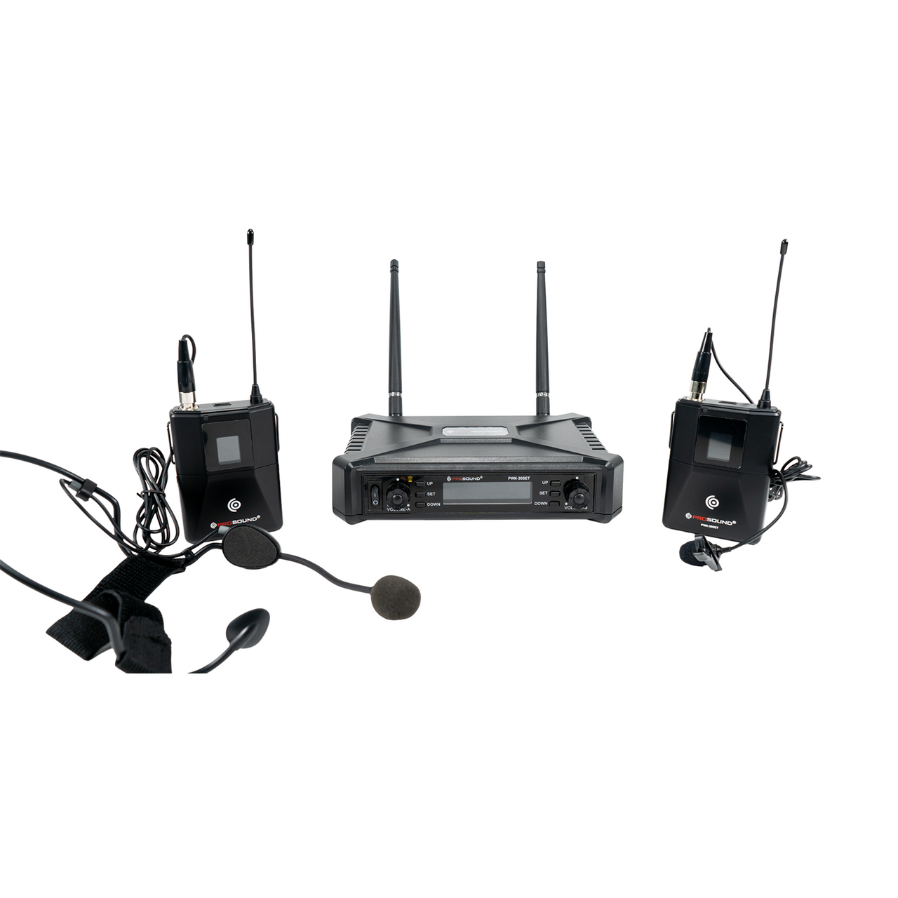 Microfono Inalambrico Prosound Pwk-30set Con Diadema Para Instrumento