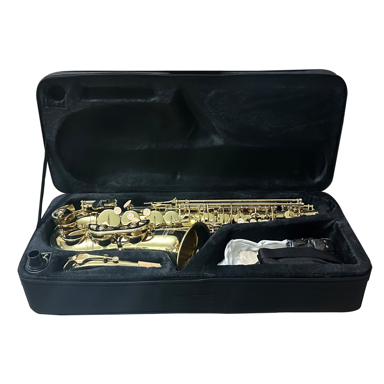 Saxofon Alto Martinz Mwsxa01l Mib Laqueado Llave Fa# Con Estuche