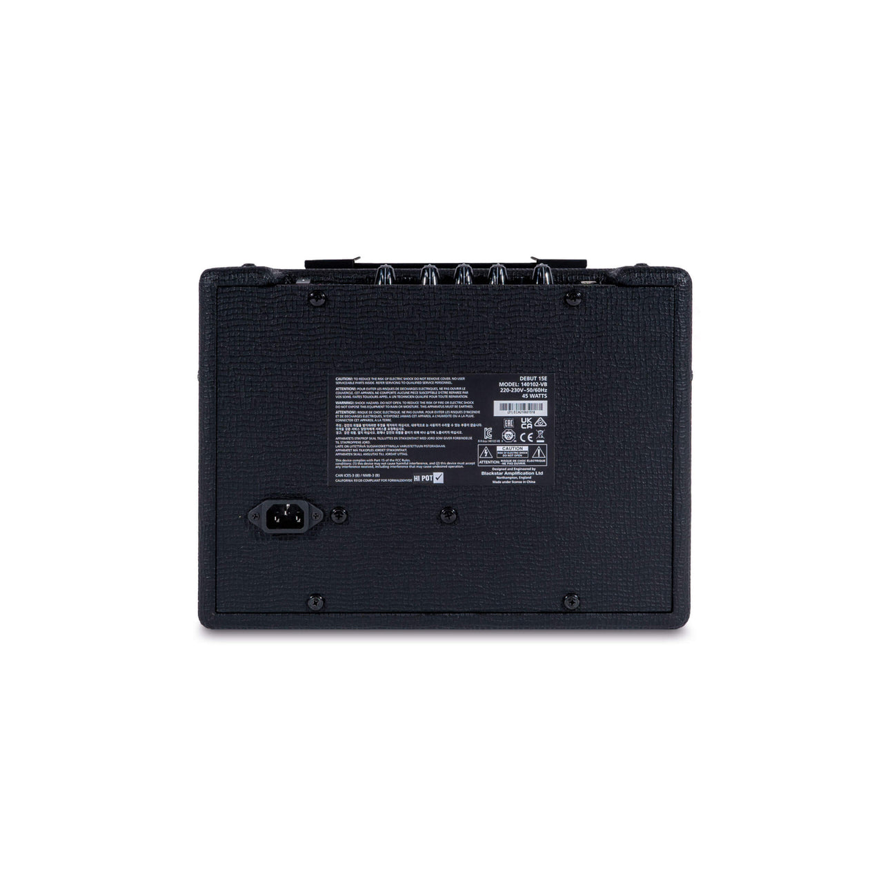Combo Blackstar P/guit Debut 15e Black