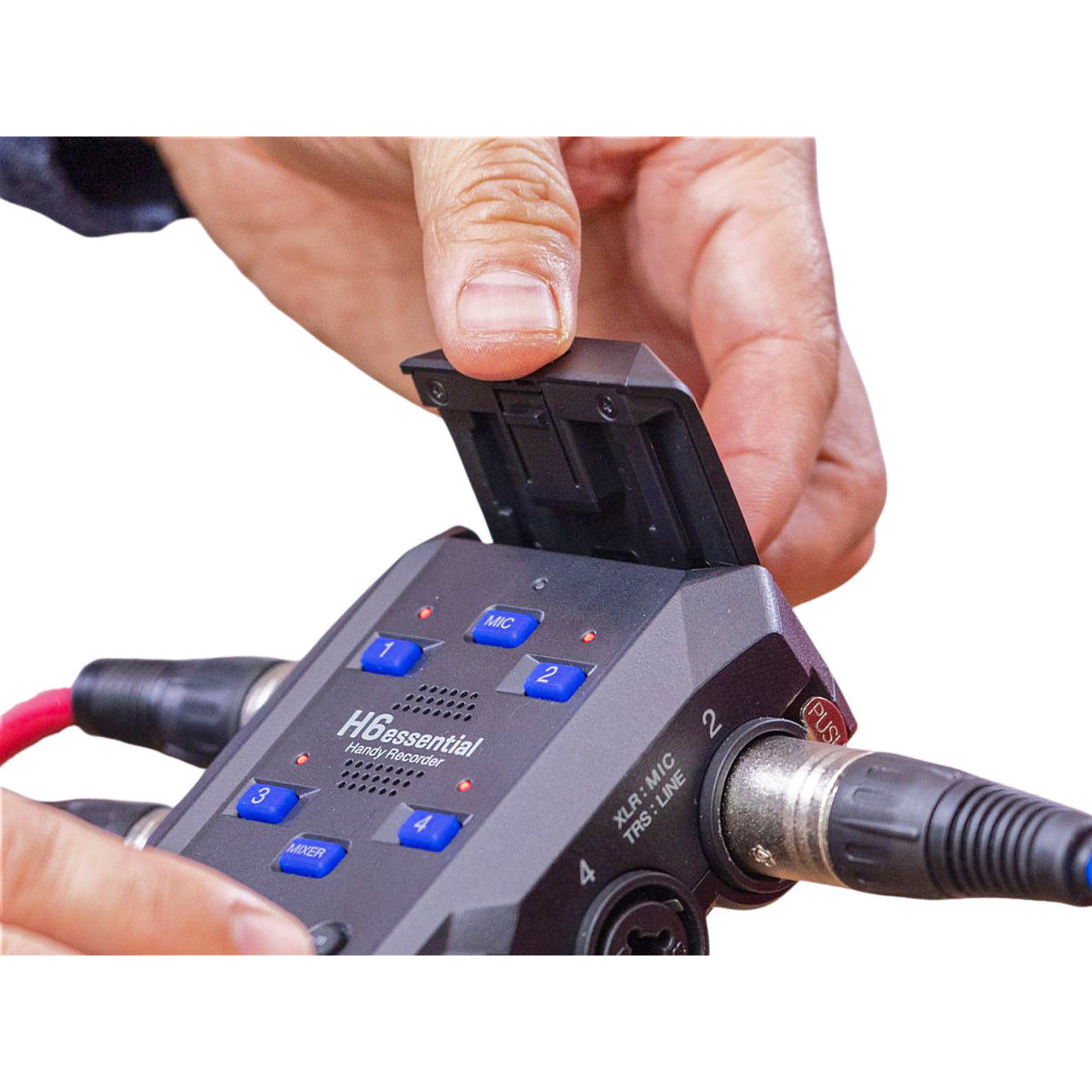 Grabadora Zoom Zh6e De Audio Portatil Con Sistema De Grabacion Usb