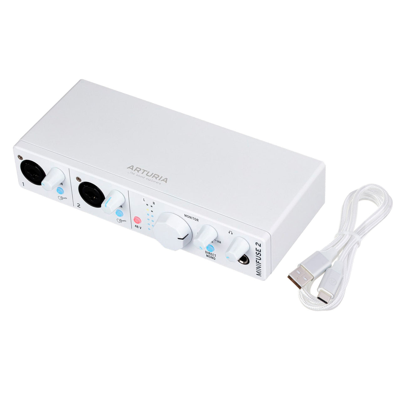 Interfaz Arturia De Audio Usb Dual Flexible White, Minifuse2w