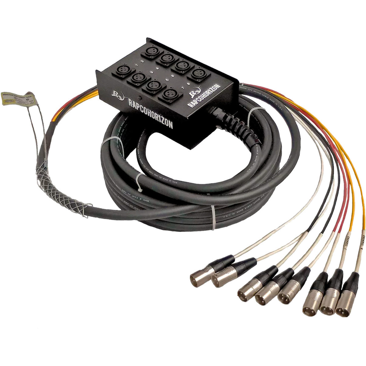 Subsnake Rapcohorizon 33sbr8 8 Canales 10 Metros Con Conectores Rean