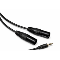 Thumbnail for Cable Life 2CPCIN-3 Plug 3.5 ST A 2 Canon Macho 3 Metros