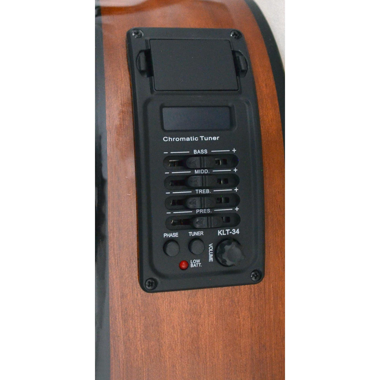 GUITARRA ELECTROACUSTICA LA SEVILLANA CUERDAS ACERO, UN-3CEQS