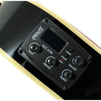Thumbnail for Guitarra Electroacustica Mc Cartney Negro Brillante, Qcg-10sl-ce-gbk