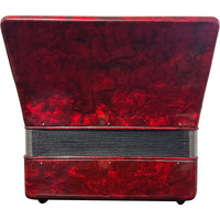 Thumbnail for Acordeon Teclas Century Cnac043 5 Registros 34 Teclas 60 Bajos Rojo