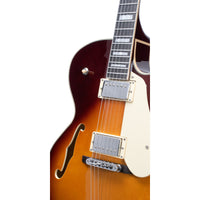Thumbnail for Guitarra Mars Electrica Mod. Jazz Archtop Sunburst Multicolor