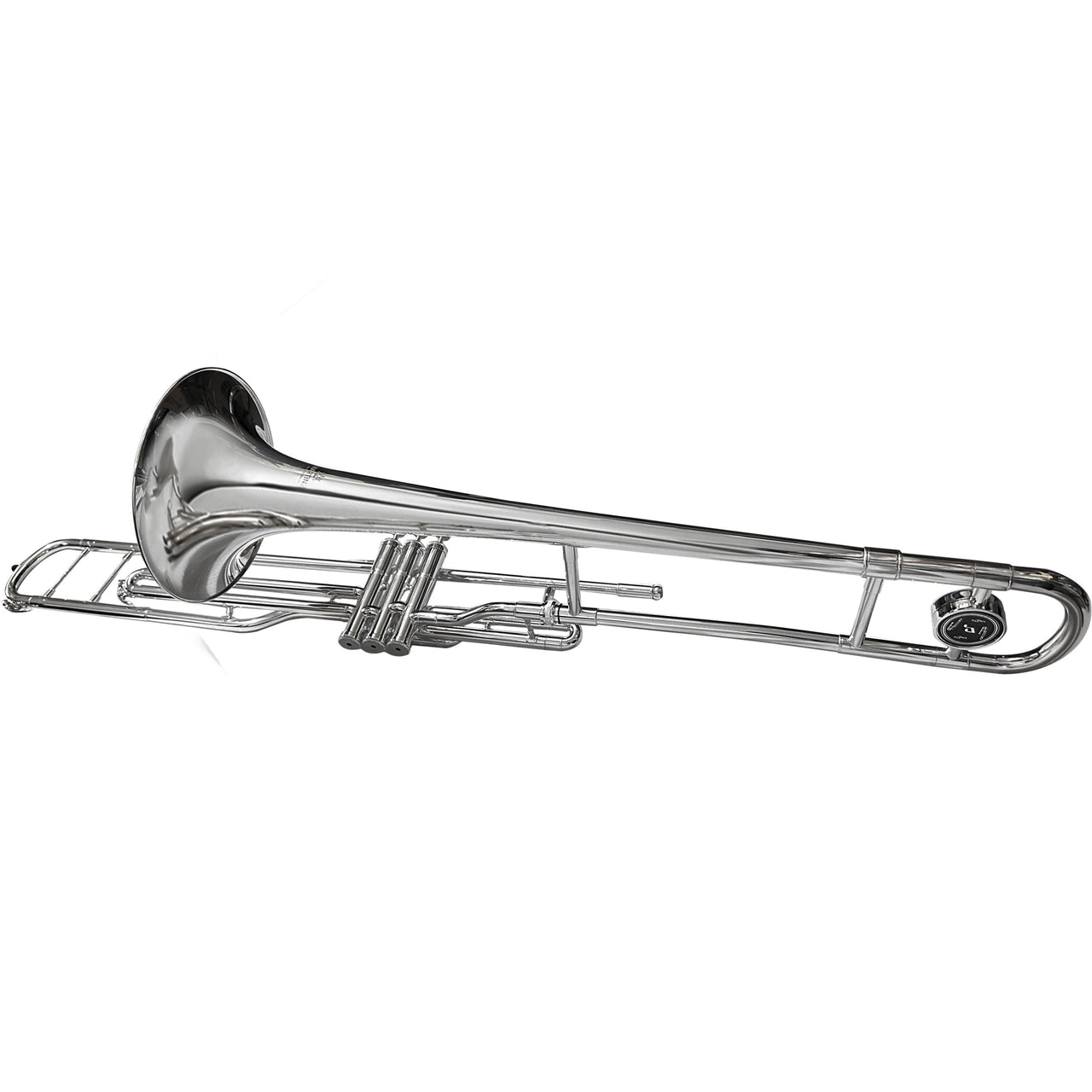 Trombon De Embolos Mwtbe01s Martinz Sib Plateado