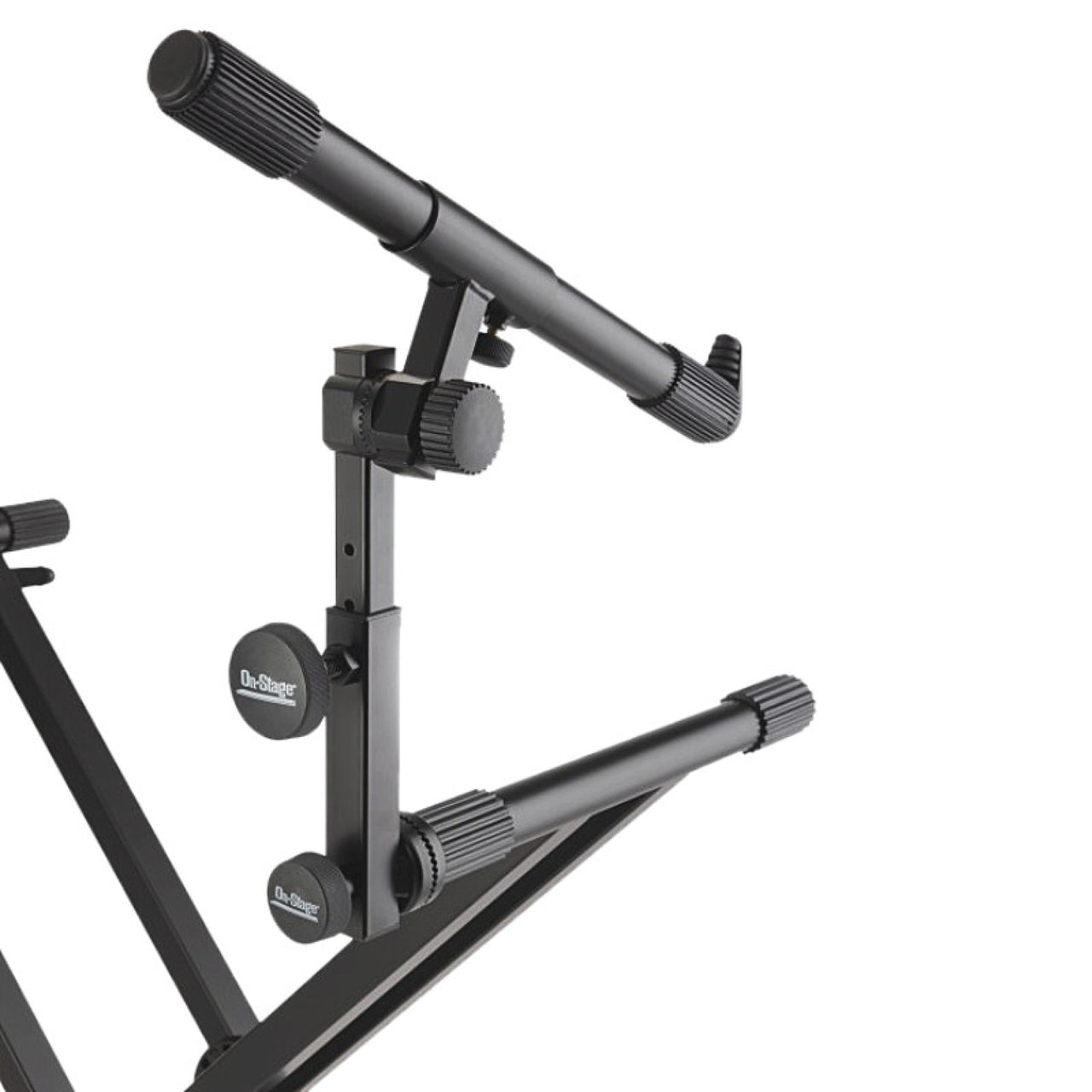 Atril On Stage Ks7292 Para Teclado Double-x Ergo-lok Con Segundo Nivel