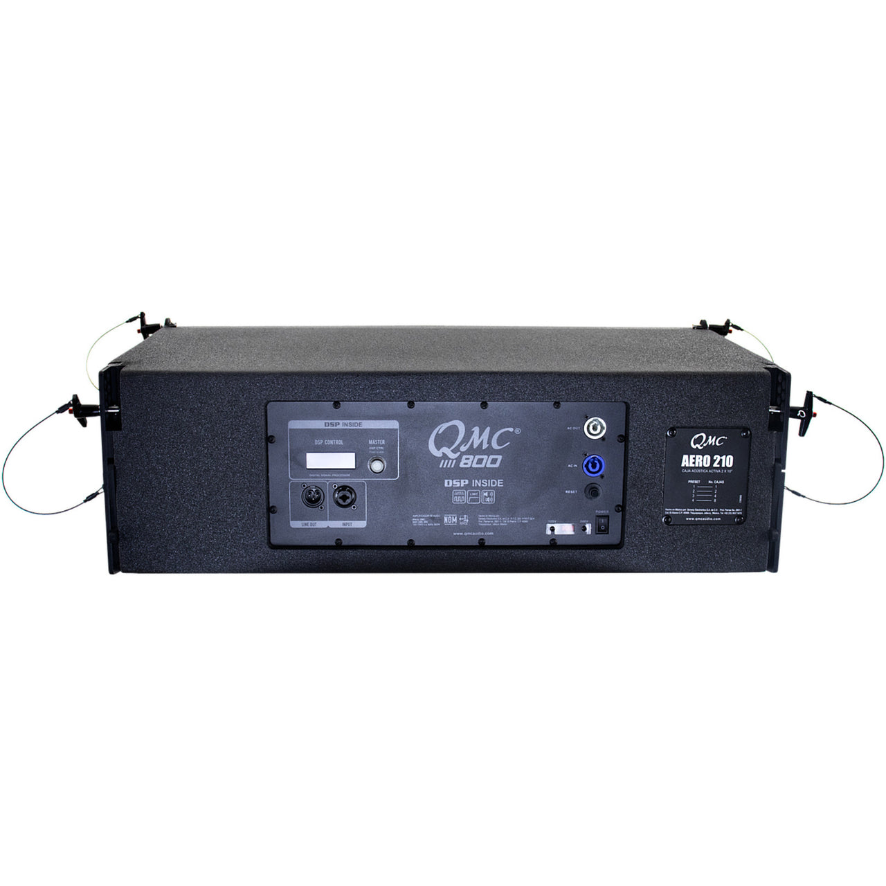 Caja De Areglo Lineal Qmc Aero-210 Activa 2x10 Con Dsp