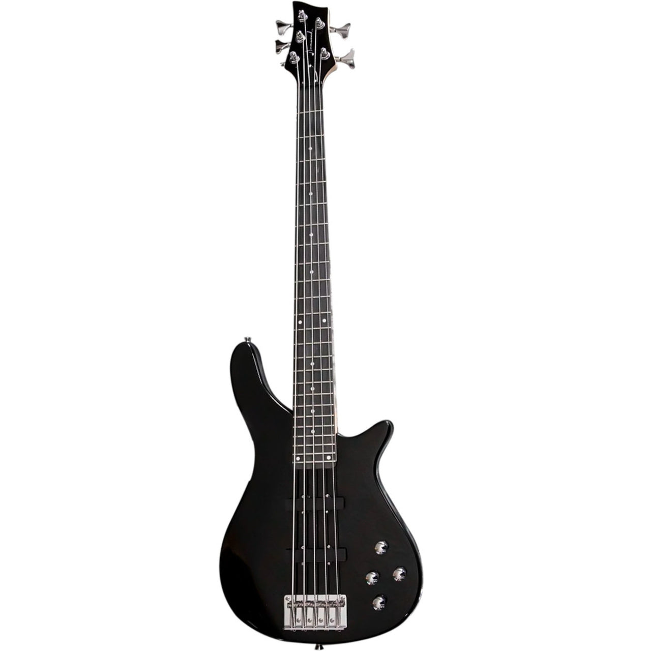 Bajo Electrico Danwood Ibwb35 5 Cuerdas 2 Pastillas Negro
