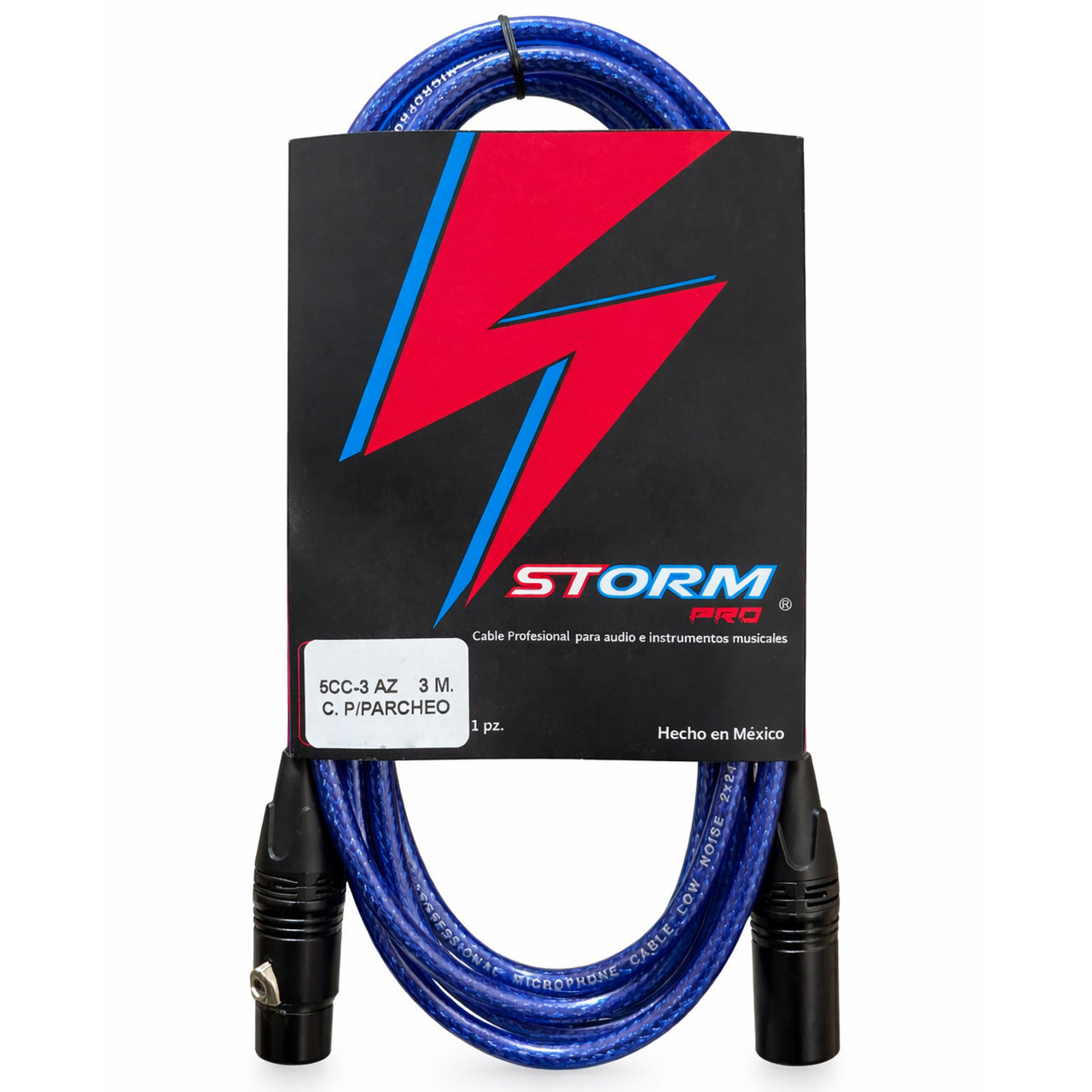 Cable Pbk Storm Pro 5cc-3 Az Canon A Canon Para Parcheo 3 Metros
