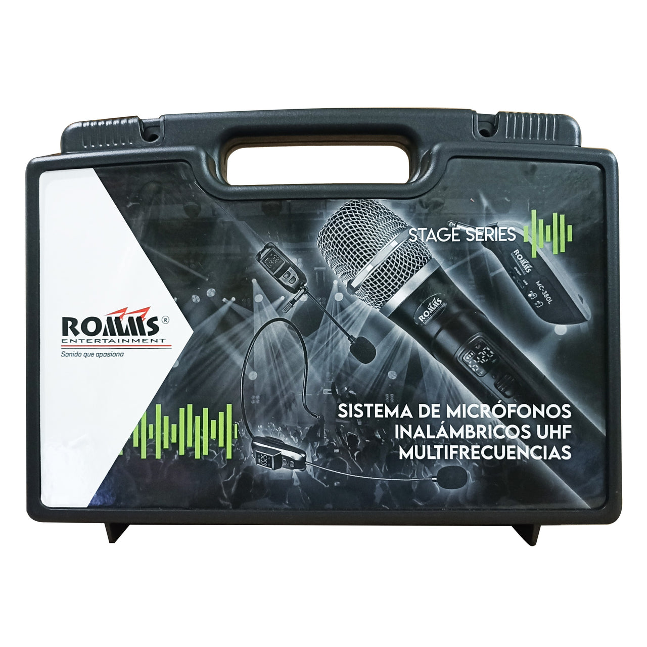 Microfono Inalambrico Romms Mc-380l Lavalier Uhf