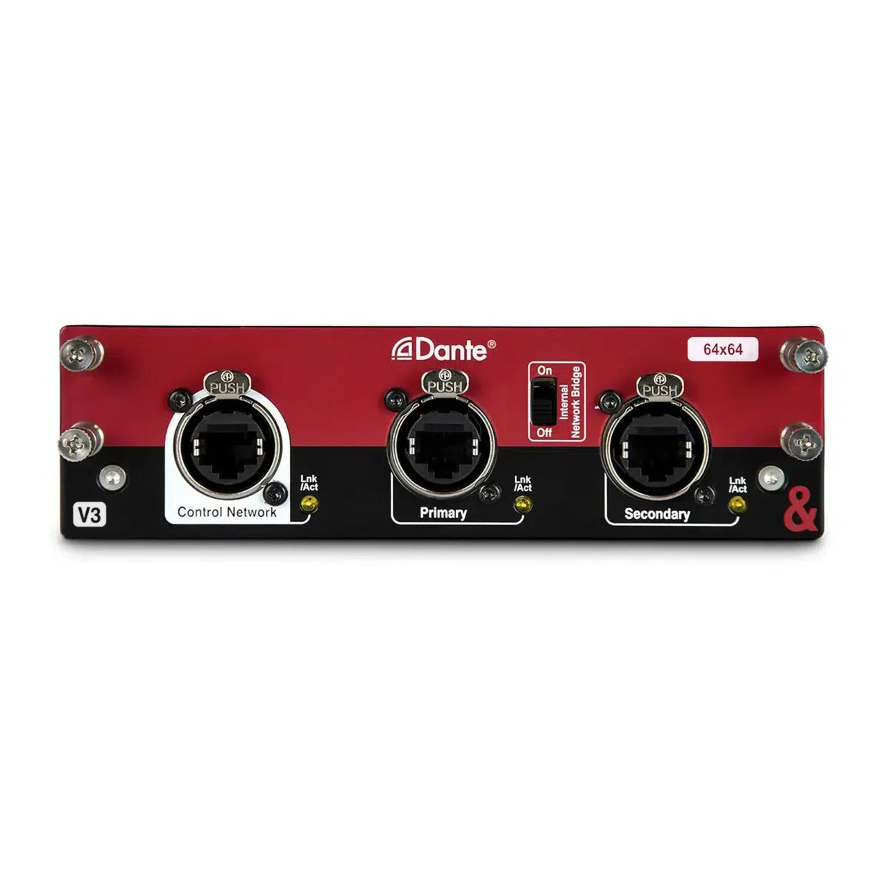 Tarjeta Allen & Heath De Red De Audio Dante M-dl-dant64-ax